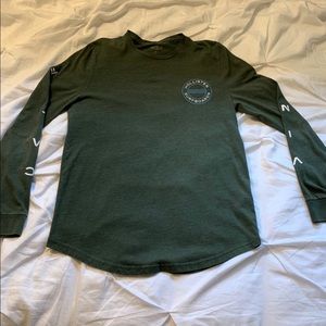 Hollister California Green Long Sleeve Shirt